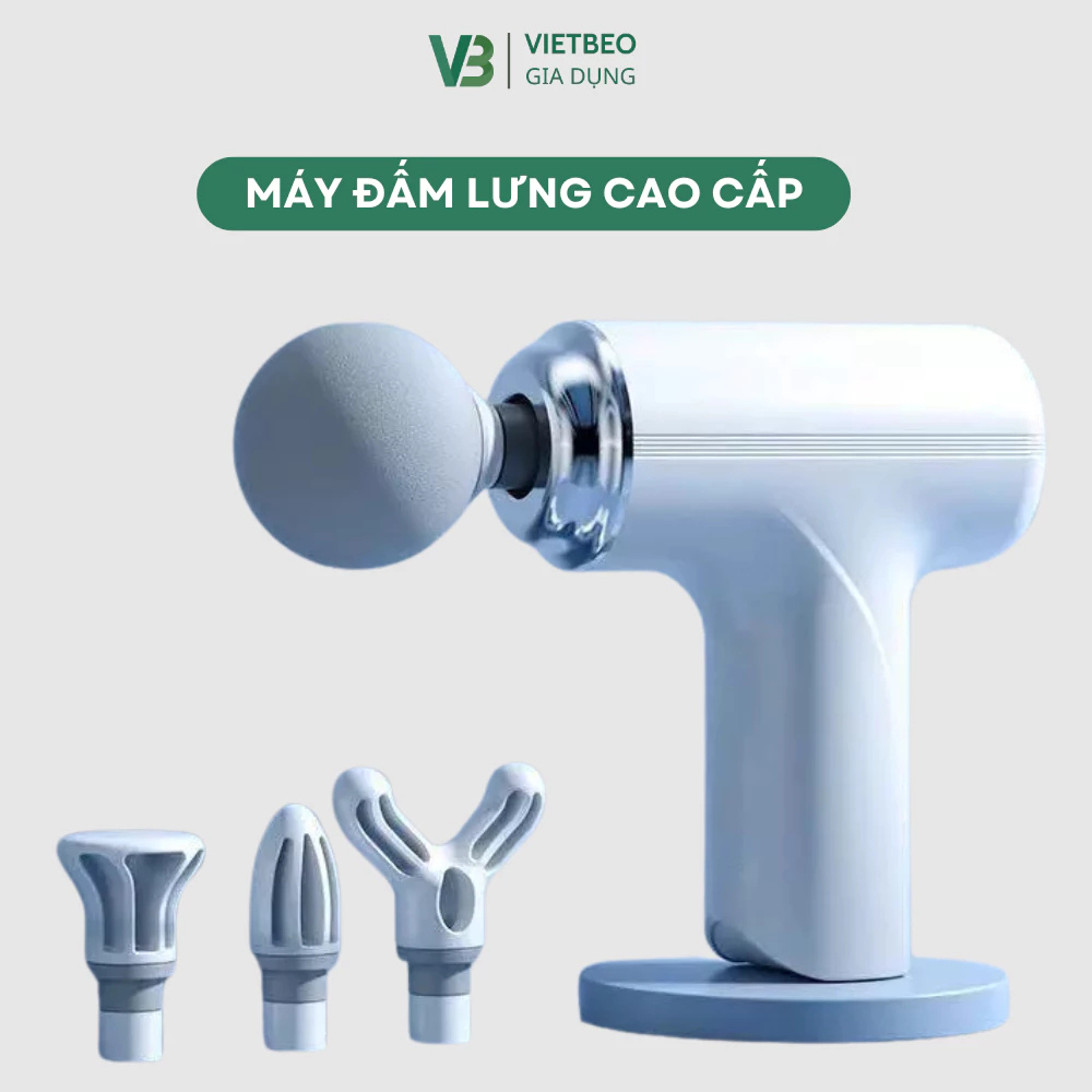 Máy massage cầm tay mini DIDOOGLT massage đấm lưng mát xa cổ vai gáy 4 đầu 6 chế độ