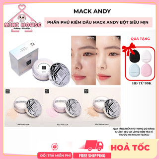  Mack andy phấn phủ kiềm dầu bột siêu mịn chống nước | Minihouse 