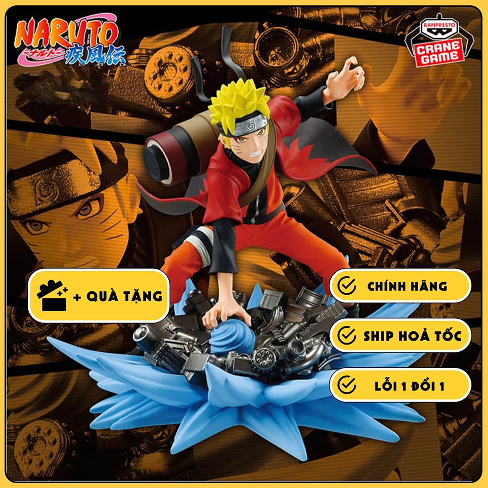 MÔ HÌNH Uzumaki Naruto - Naruto Shippuden - Memorable Saga - Special (BANDAI) FIGURE CHÍNH HÃNG