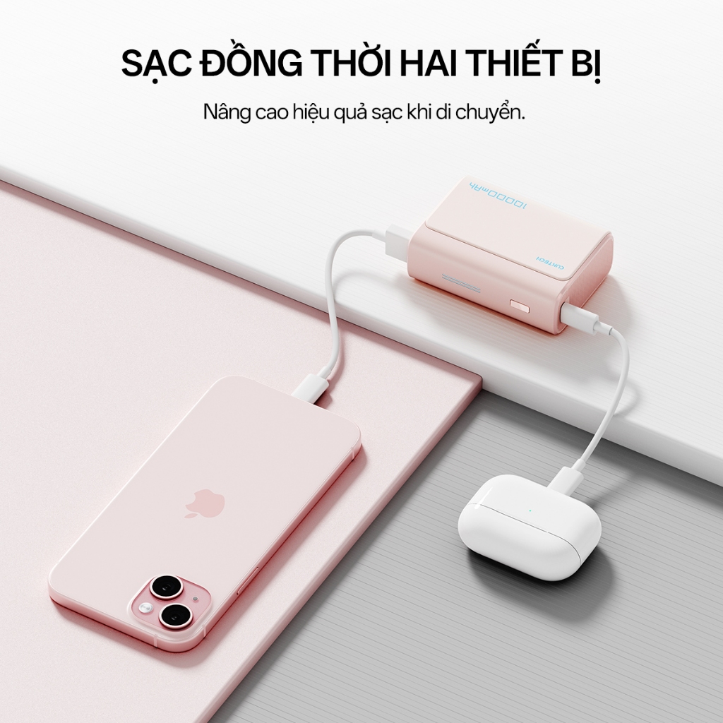 【Được chứng nhận CCC】CUKTECH Pin Dự Phòng Mini 10000mAh Sạc Nhanh 30W – Hỗ Trợ iP16/15/14 | BigBuy360 - bigbuy360.vn