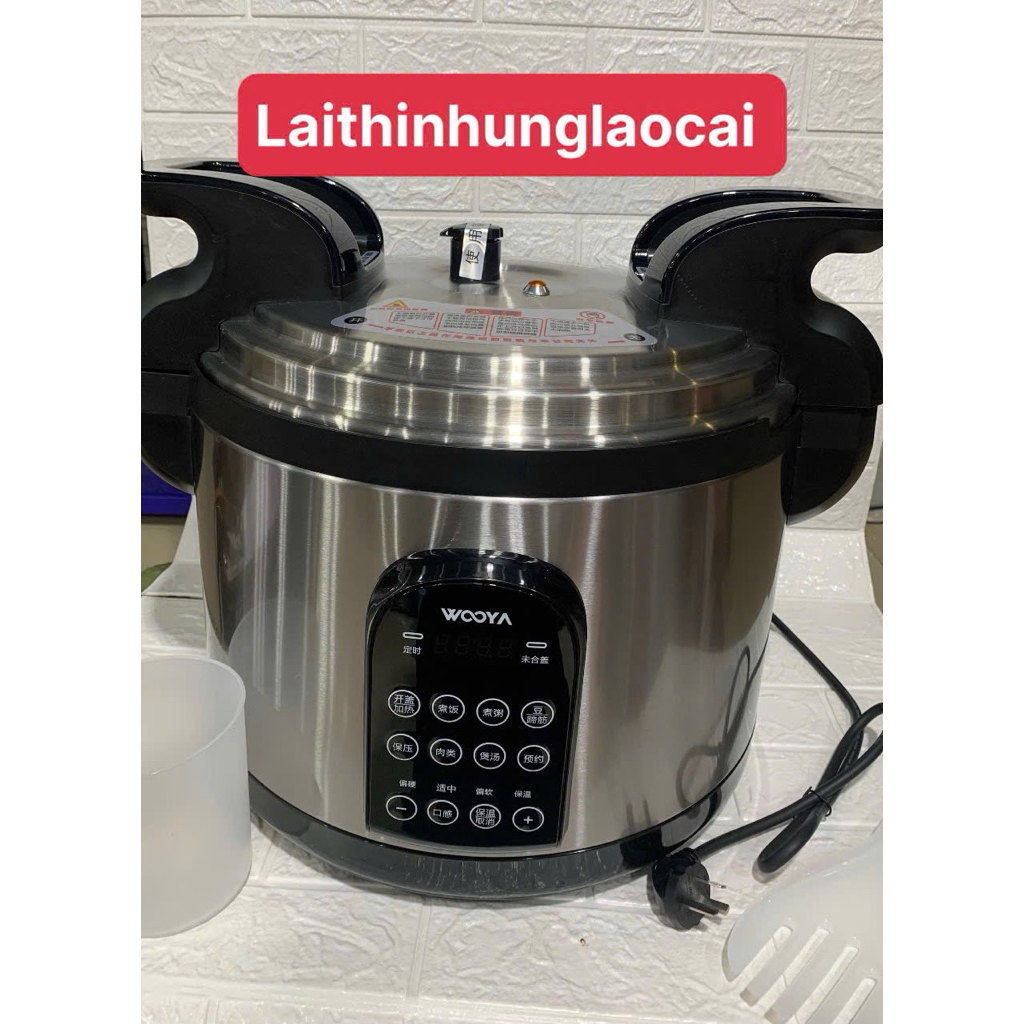 Nồi áp suất điện 15lit và 17 lít hãng WOOYA