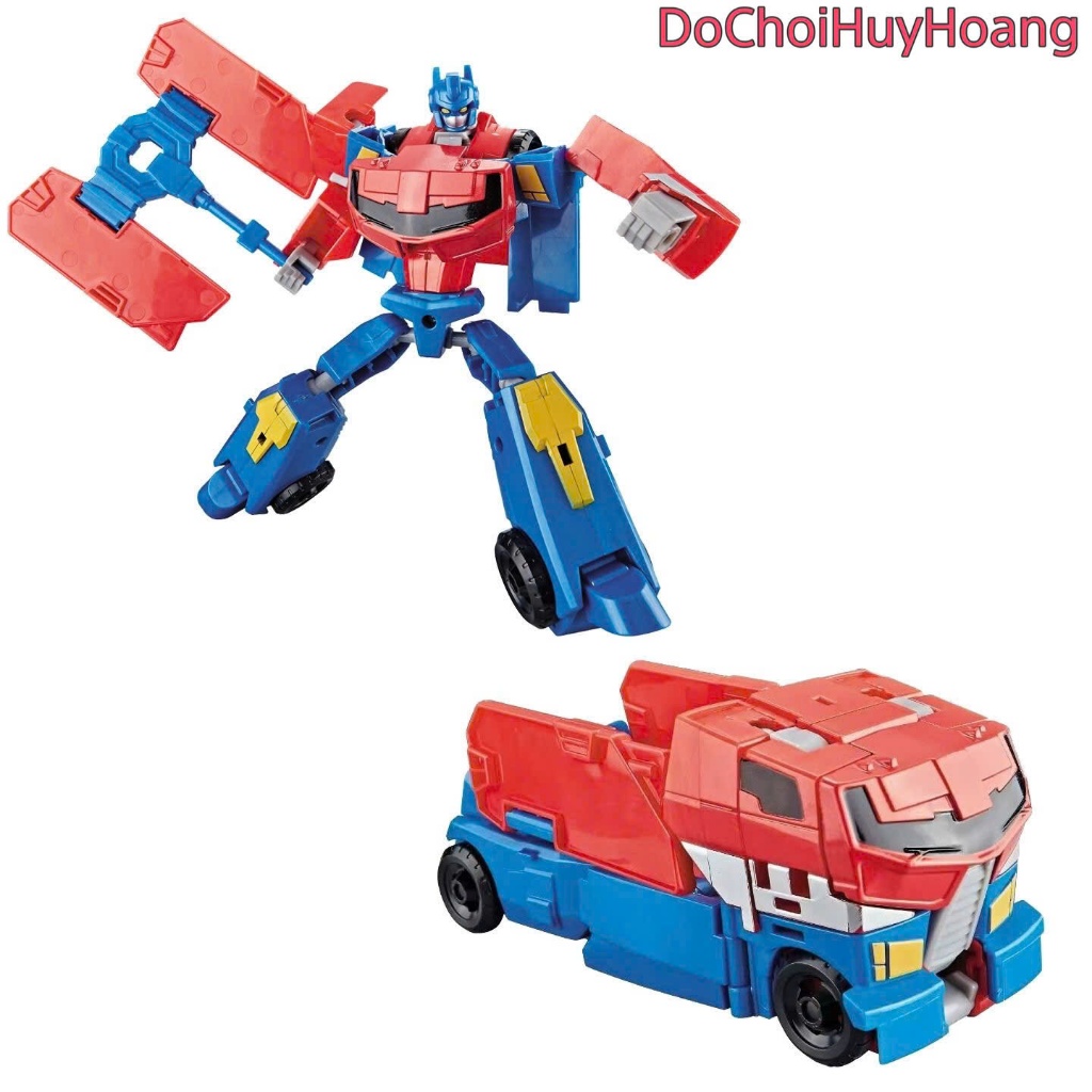 Mô hình robot Optimus robot biến đổi thành xe container mẫu 7