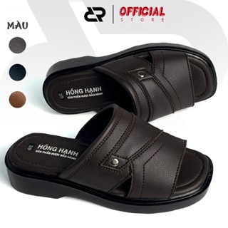  Dép Da Nam DIRANO_M722,Dép Quai Bản Cao Cấp,Dép Da Trung Niên Đế Đúc Cao Cấp Bảo Hảnh 6 Tháng 