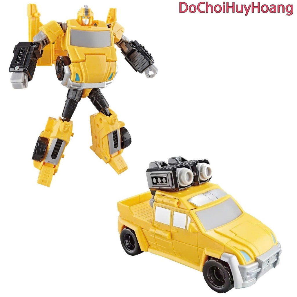 Mô hình robot Bumblebee biến đổi thành xe oto mẫu 10