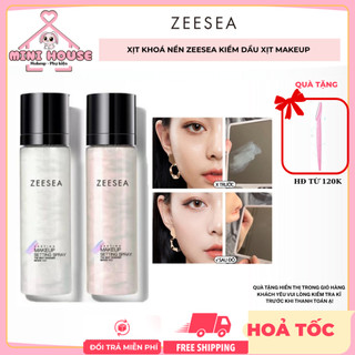  Zeesea Xịt khoá nền kiềm dầu xịt makeup tạo hiệu ứng bóng mịn lâu trôi | Minihouse 