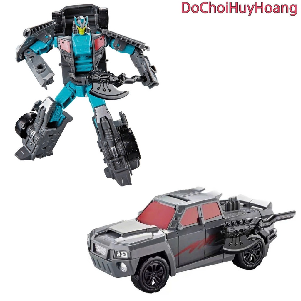 Mô hình robot biến đổi thành xe oto mẫu 13