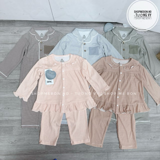 [ Bu Baby ] Bộ Bu Pyjamas dài tay cho bé trai bé gái - pijama - pyzama