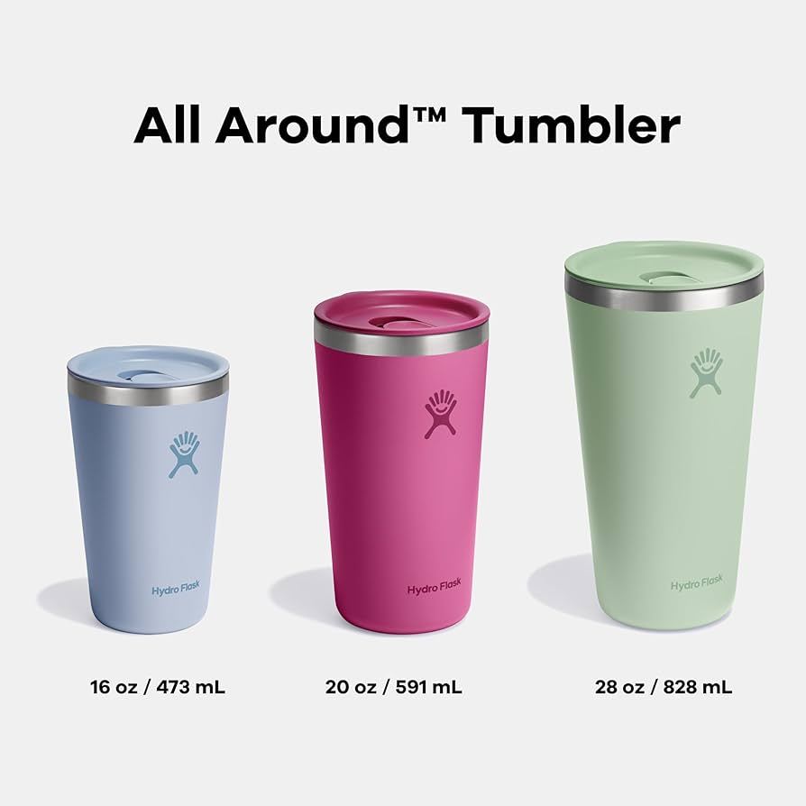 Ly giữ nhiệt Hydro Flask 591 ml All Around Tumbler Press-in Lid 20 oz chính hãng, an toàn sức khỏe | BigBuy360 - bigbuy360.vn