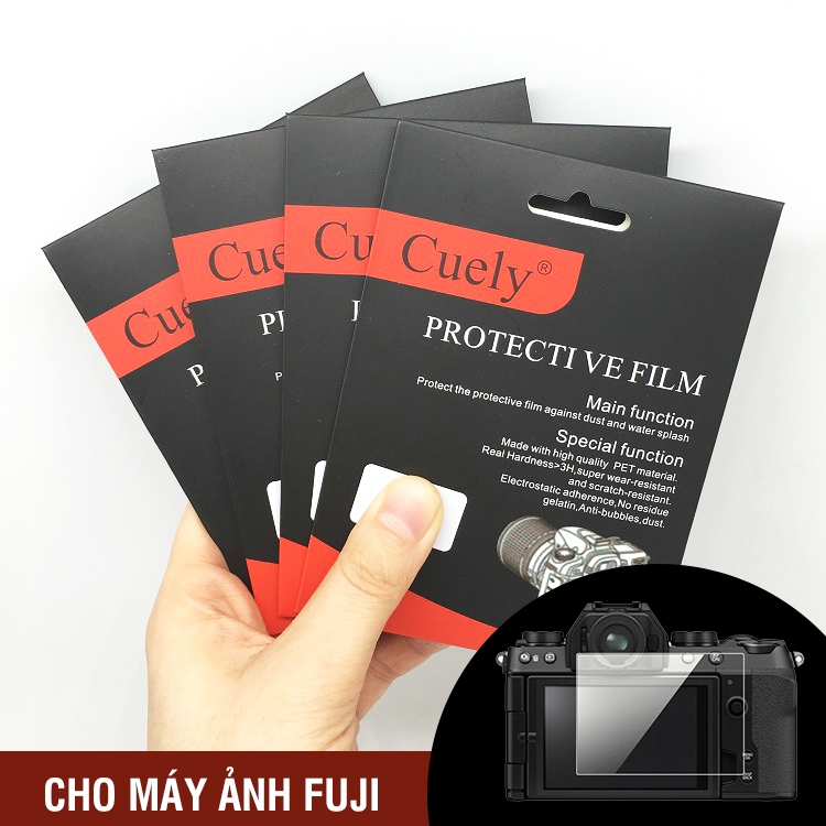 Tấm dán Cường lực Màn hình LCD máy ảnh Fujifilm đủ mẫu