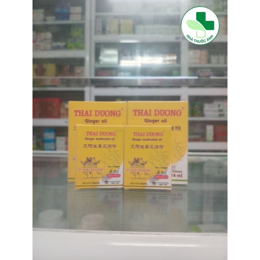Tinh dầu gừng Thái Dương – Ginger Oil (6ml / 24ml)