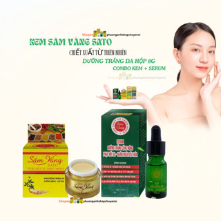 Kem sâm vàng trắng da sato tinh chất từ thiên nhiên 8g