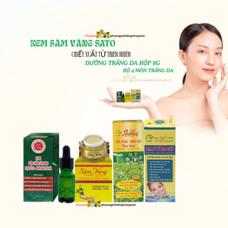 Kem sâm vàng trắng da sato tinh chất từ thiên nhiên 8g