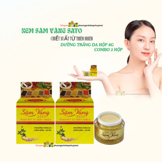 Kem sâm vàng trắng da sato tinh chất từ thiên nhiên 8g