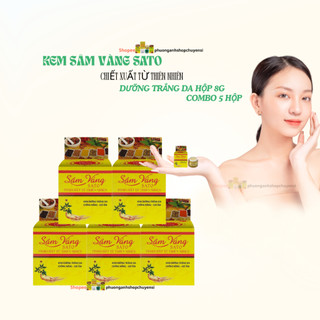 Kem sâm vàng trắng da sato tinh chất từ thiên nhiên 8g