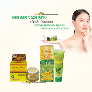 Kem sâm vàng trắng da sato tinh chất từ thiên nhiên 8g