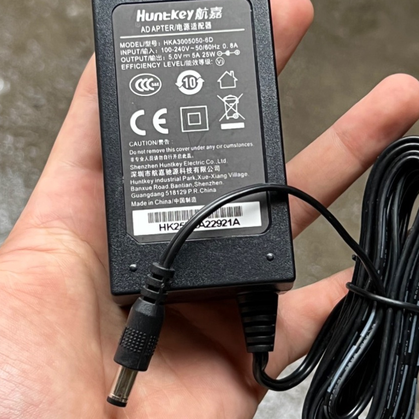 Adapter-nguồn 5v 5a huntkey hàng cao cấp