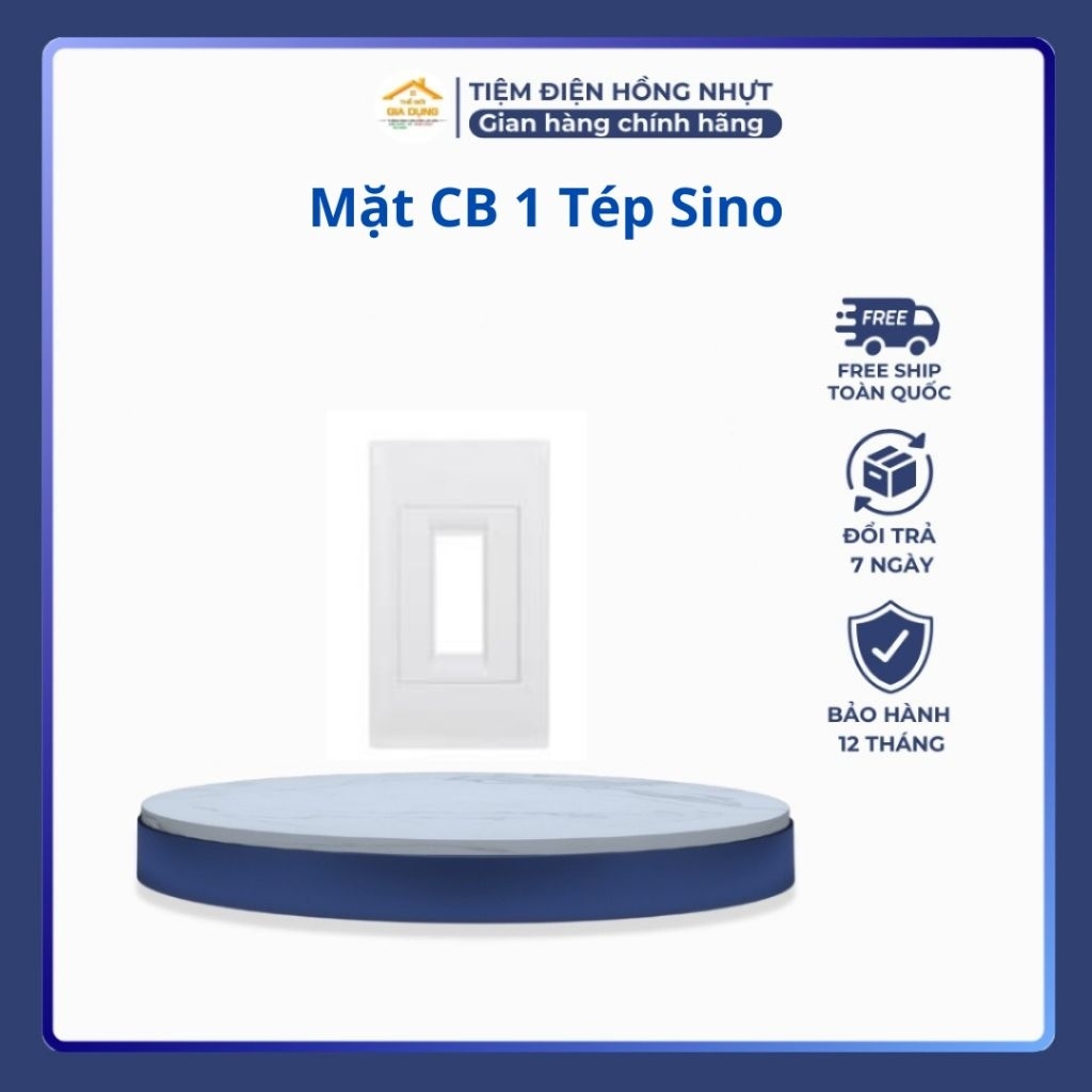 Mặt CB 1 Tép 2 Tép Sino Vanlock Hàng Chính Hãng ( Đổi Trả 7 Ngày )