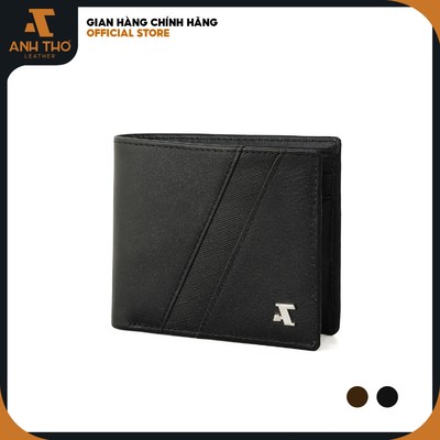 Ví da mini Raven form dáng nhỏ gọn, da Nappa phối Saffiano độc đáo, Anh Tho Leather