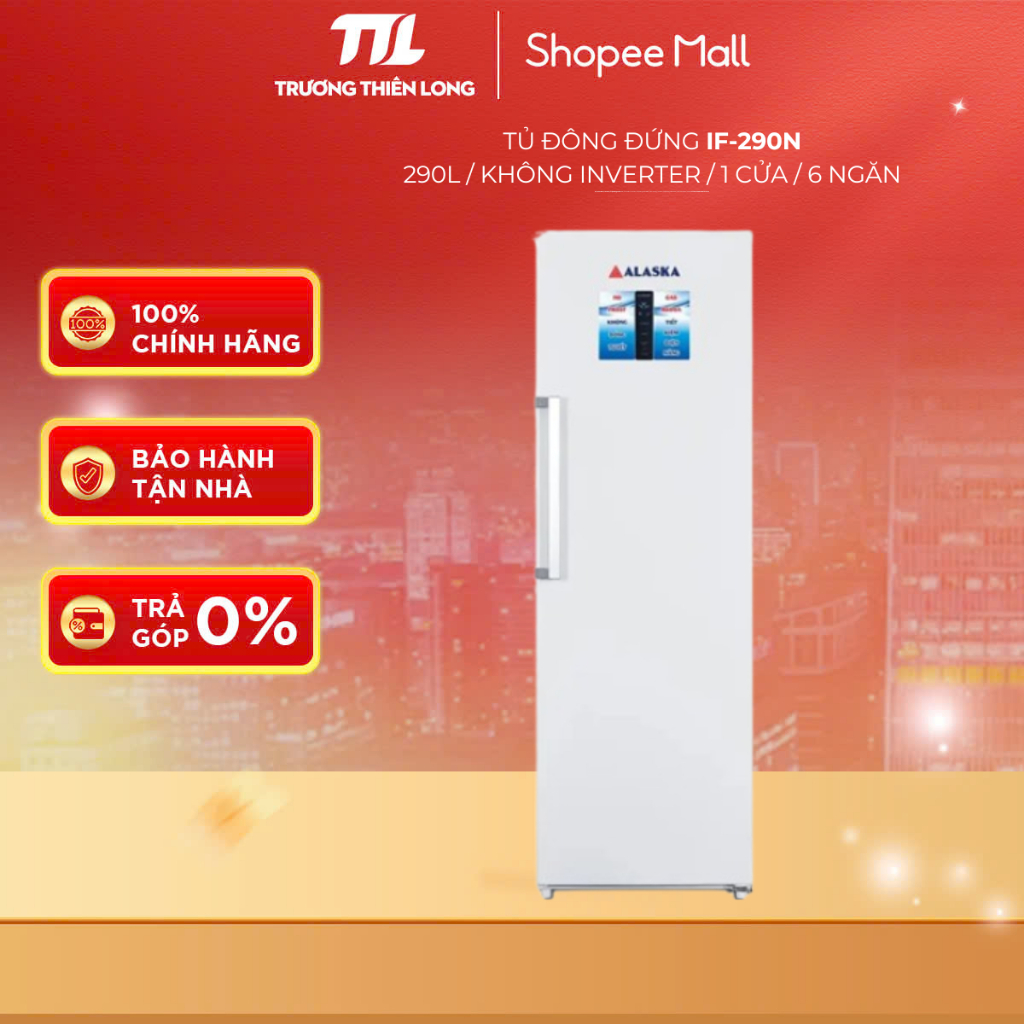 IF-290N / IF-390N - Tủ Đông Đứng Alaska IF-290N / IF-390N [FREESHIP HCM]