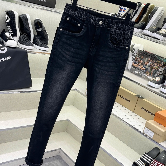 Quần Jean Nam Đen Đờ O 4 Cúc Quần Bò Đen Trơn chấm sơn thêu chữ thời trang cao cấp hot trend