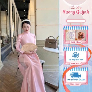 Áo Dài Truyền Thống Lụa Vân Gỗ Cao Cấp – Nhiều Màu Sang Trọng, Tôn Dáng, Duyên Dáng | Áo dài Phương Linh