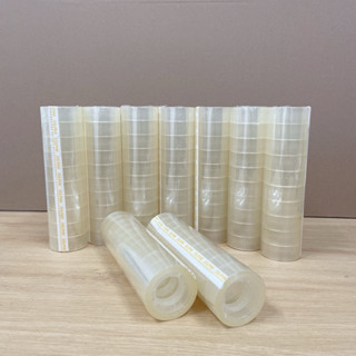  Băng keo trong nhỏ văn phòng phẩm băng dính VPP 1F8 1 cây gồm 10 cuộn 