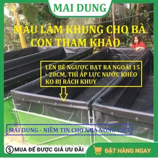 Bể bạt nuôi ốc ếch cá lươn 4x2x1 HDPE