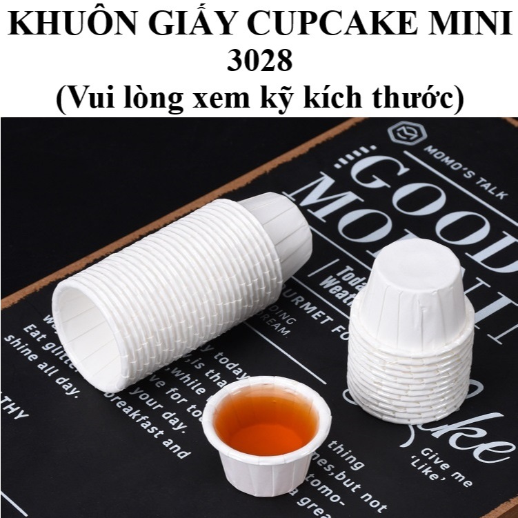 Set 50 khuôn giấy lót bánh cup 3028 ( DANANGBAKINGTOOL 2400.010)