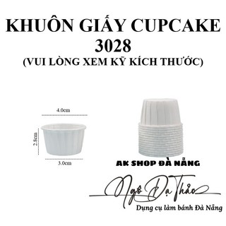 Set 50 khuôn giấy lót bánh cup 3028 ( DANANGBAKINGTOOL 2400.010)