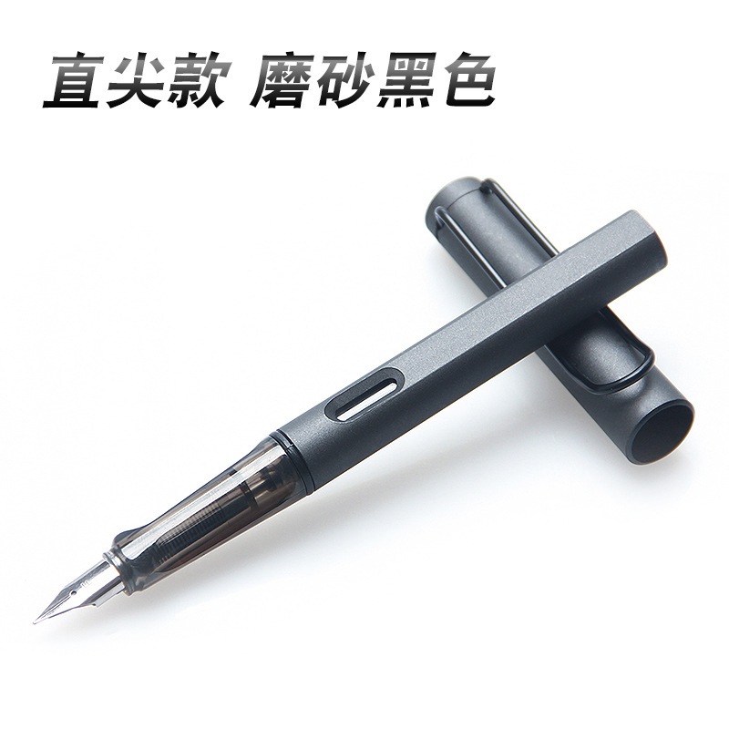 Bút viết học sinh 0.38 0,5mm Đầu sáng và thẳng bút viết thư pháp Iridium, túi mực và mực sử dụng kép