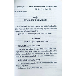 Sách - Luật Ngân Sách Nhà Nước ( Hiện Hành)