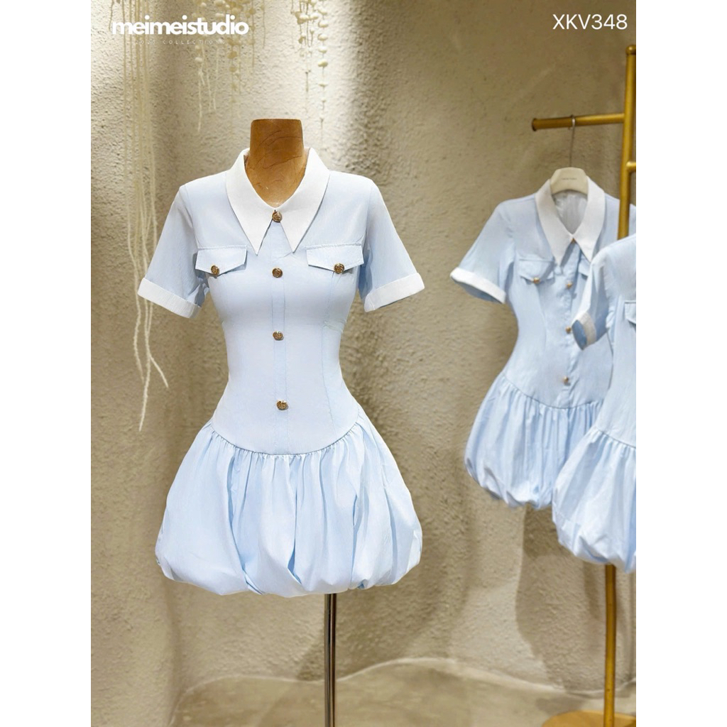 đầm bí cổ đức meimei