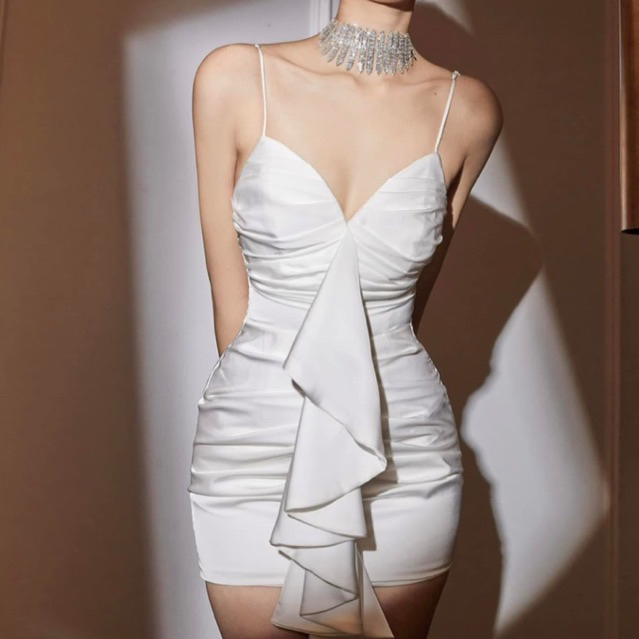 [Thanh Lý] Đầm trắng đi tiệc MAEL FEMME