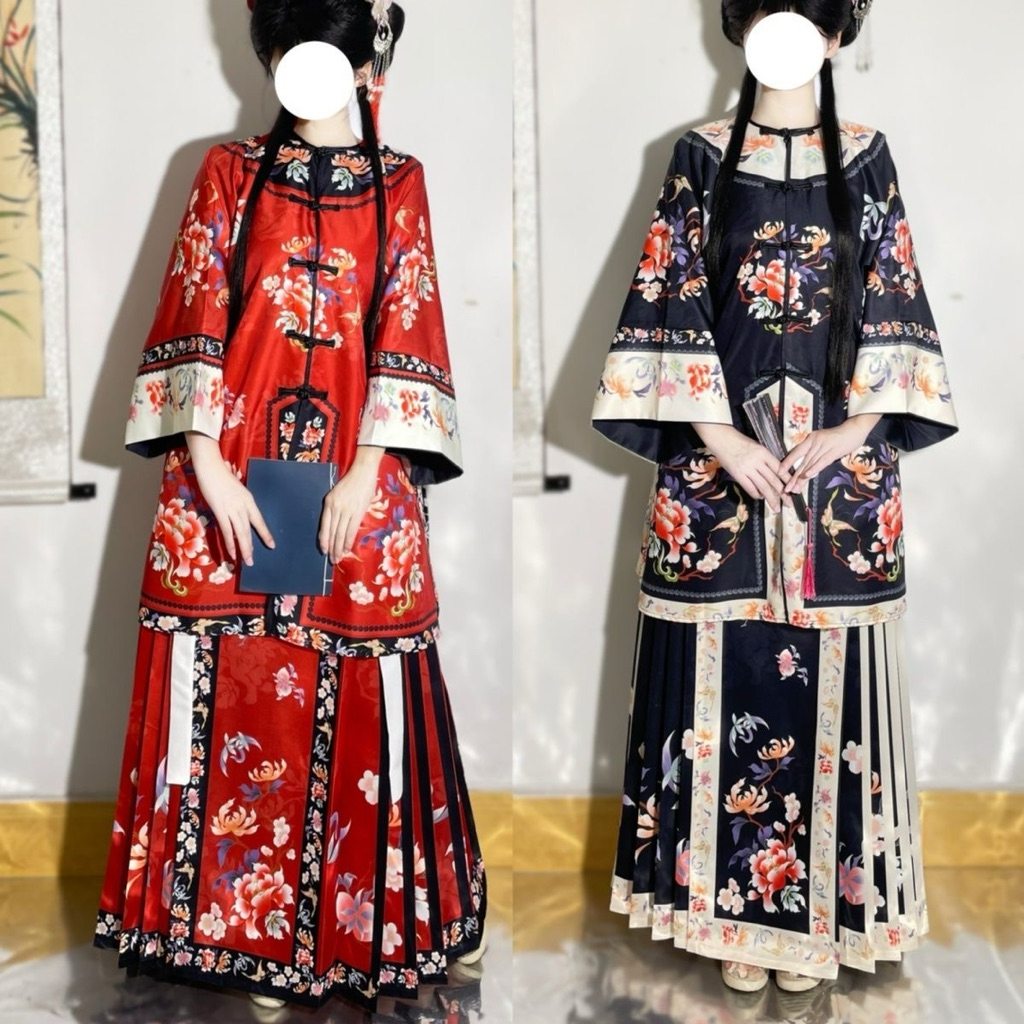 [KHÔNG SẴN_ORDER]Set trang phục cung đình thời nhà Thanh, Hán phục cổ trang, Minh phục cổ trang