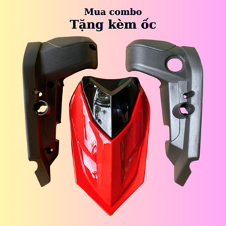  Mặt nạ ốp xi nhan đời mới xe điện 133 Mặt nạ siêu nhân đời mới 2025 lắp cho xe điện 133 sơn bóng 