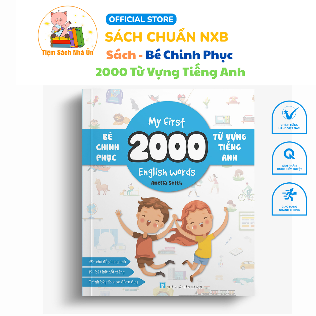 Sách - My First 2000 English Words - Bé Chinh Phục 2000 Từ Vựng Tiếng Anh