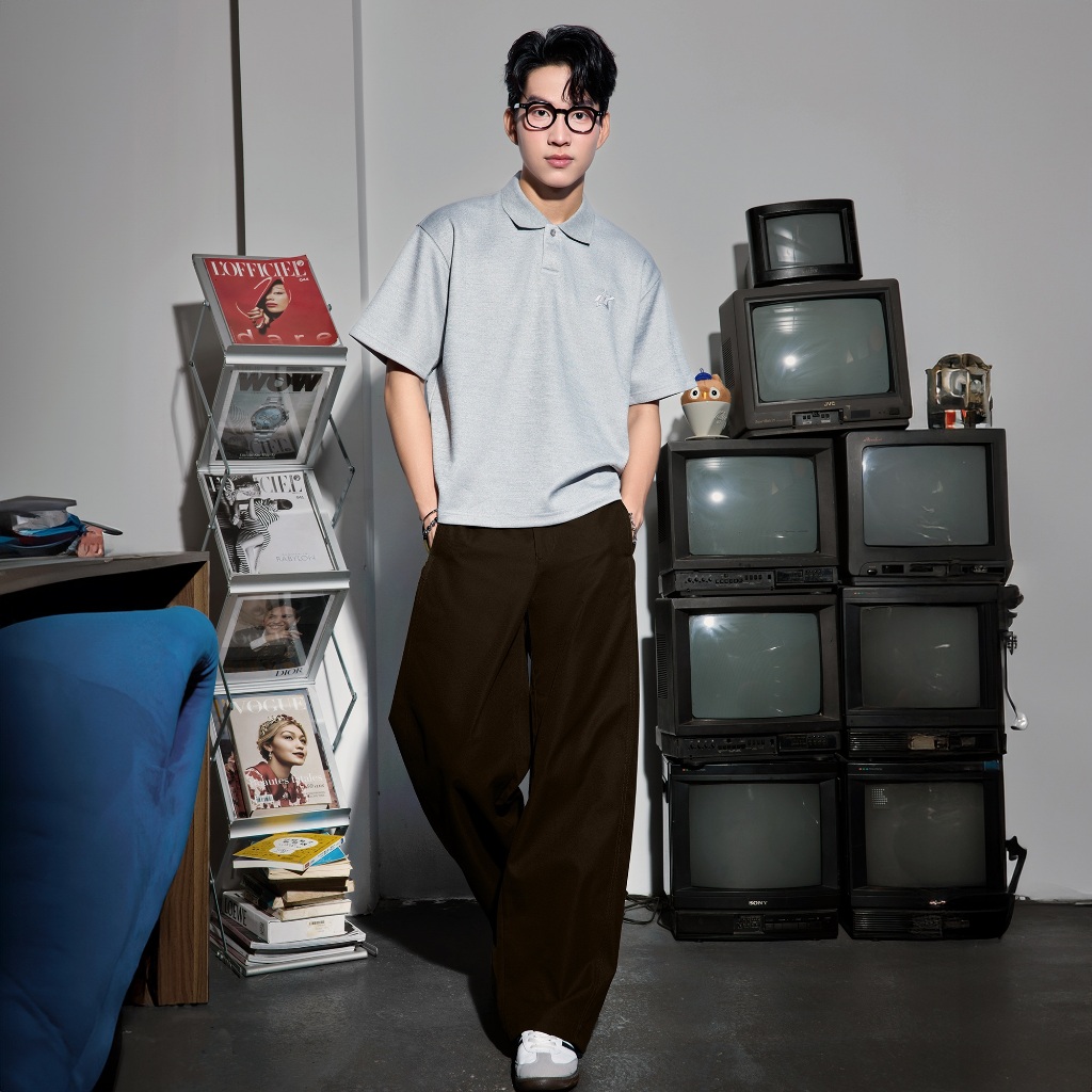 Quần Khaki Ống Cong NOCTURNAL Barrel Khaki Pants Nam Nữ Unisex Local Brand | BigBuy360 - bigbuy360.vn