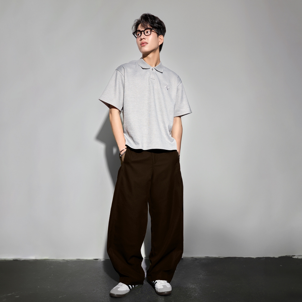 Quần Khaki Ống Cong NOCTURNAL Barrel Khaki Pants Nam Nữ Unisex Local Brand | BigBuy360 - bigbuy360.vn