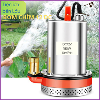 Máy Bơm Nước chìm 12V công xuất 180W - máy bơm tõm 12v Mã 033