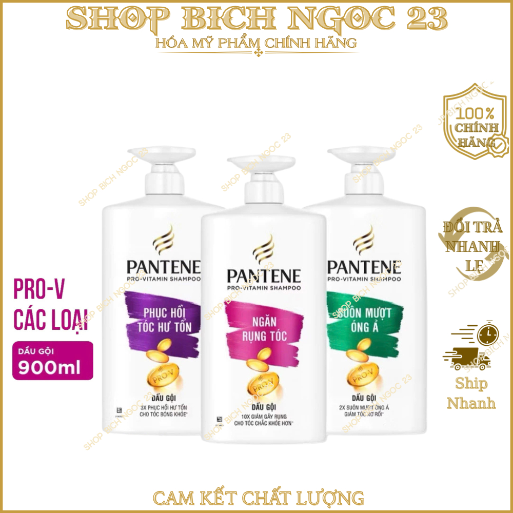 Dầu Gội PANTENE Chai 900ml