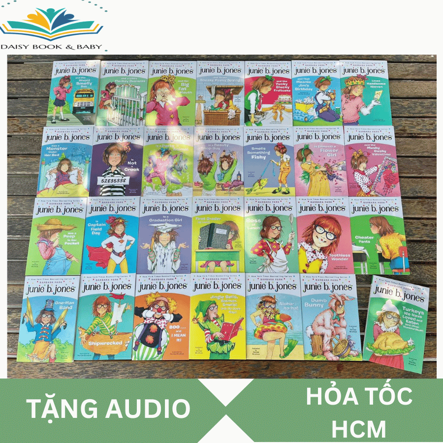 Truyện - Junie B.Jones 28 cuốn tặng audio New York Times Bestselling