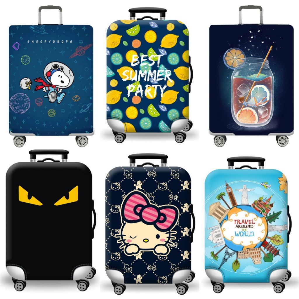 Áo trùm vali, túi bọc vali size XL (29-32inch) vải thun dày dặn, co giãn tốt, chống thấm nước