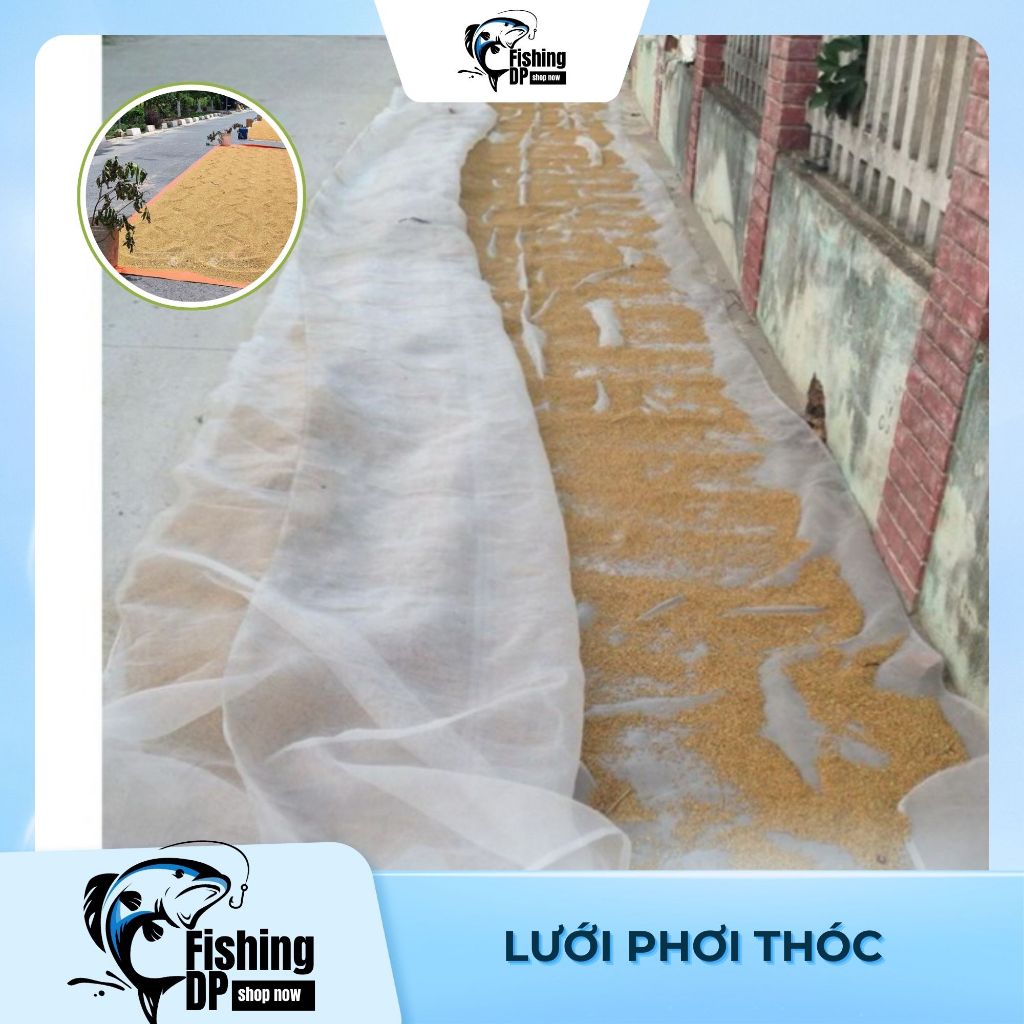 Lưới phơi thóc – lưới phơi nông sản, lọc nước, lọc cát, bền chắc