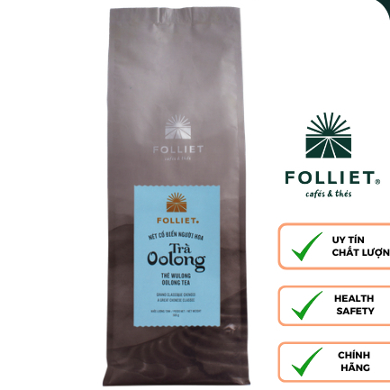 (Chính hãng) FOLLIET Trà Oolong (Oolong tea)-500gr