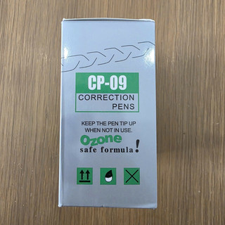 [Một cây] Bút xóa King CP-09 – Mau khô, đầu nhọn dễ xóa, mực êm mịn