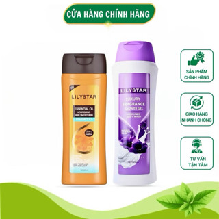 Combo Sữa Tắm & Dầu Gội Lilystar 2in1 Cho Nữ – Hương Nước Hoa Thơm Nhẹ Nhàng Sáng Da Mềm Mượt Tóc 