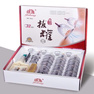 Bộ Giác Hơi Chân Không 24 Ly, 32 Ly, Cốc Giác Hơi Không Lửa Hút Chân Không- An Toàn