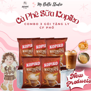 [ Combo 5 Bịch ] Gói Cà Phê Sữa Kopiko Thái Lan bịch 20 gói x 20gr Date 01.27