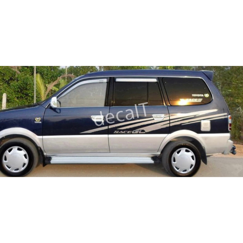 Tem Dán Sườn Xe Zace 2000 . Tem Dán Chân Xe Zace. Tem Dán Sườn Xe Zace 2000 2001