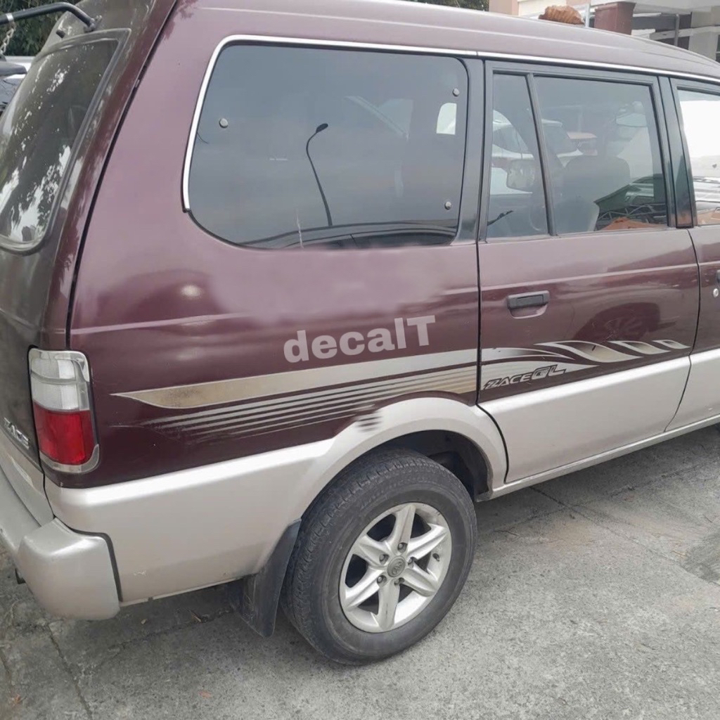 Tem Dán Sườn Xe Zace 2001 2002. Tem Dán Sườn Xe Zace 2001 2002